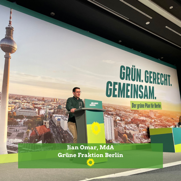 Berlin zukunftsfest machen mit dem grünen Wahlprogramm für Berlin