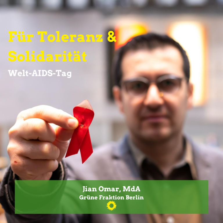 Für Toleranz & Solidarität zum Welt-AIDS-Tag