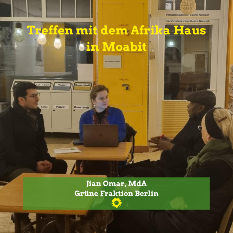 Treffen mit der Initiative Afrika Haus Berlin